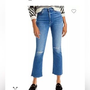 Mother Denim Jeans The Hustler Ankle Fray